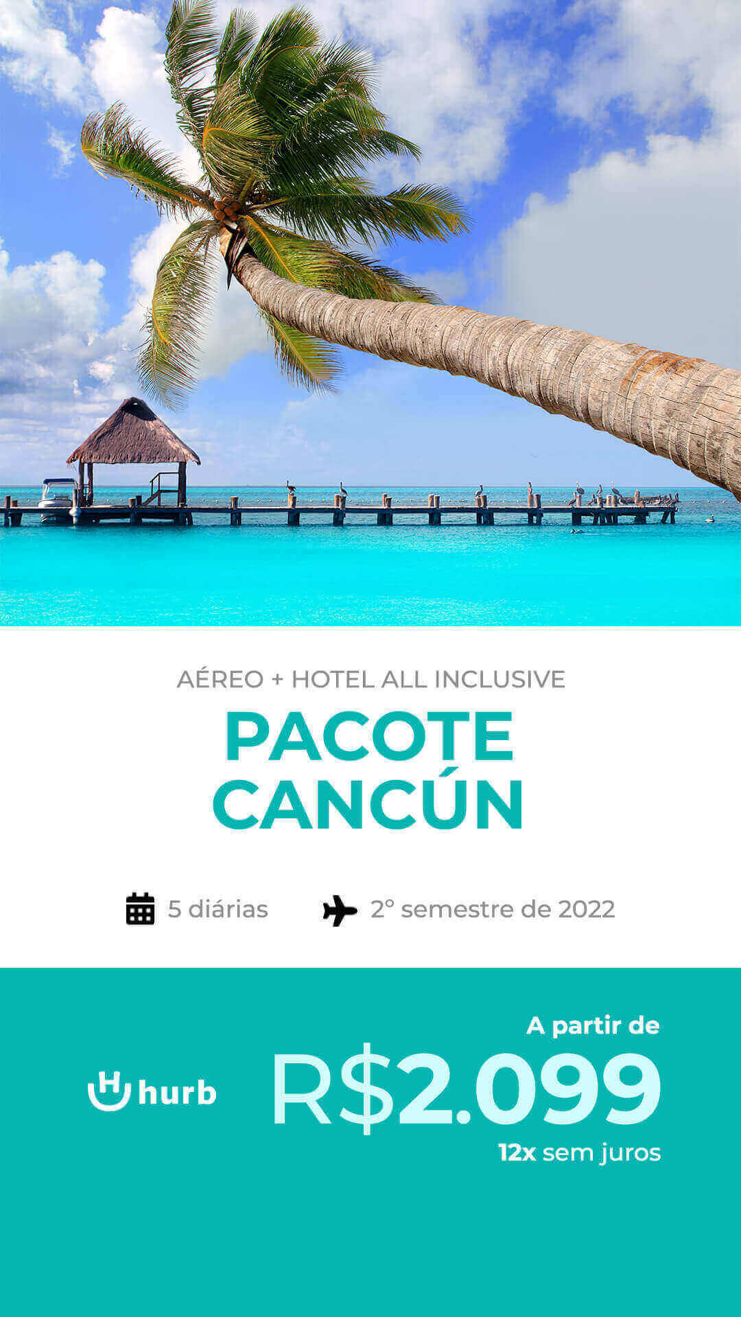 Pacote Cancún - All Inclusive - 2022 | Hurb - Oferta na Mao