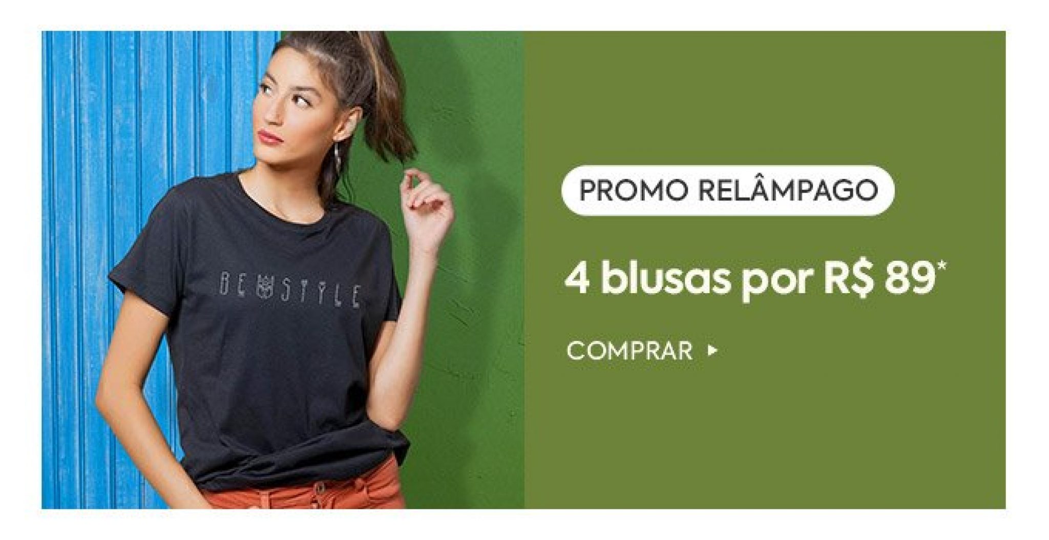 Dafiti Promoção 4 Blusas Por R89 Oferta Na Mao 